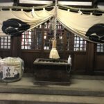 厄除大祭には行けなかったけど、御崎八幡神社で厄除祈願。
